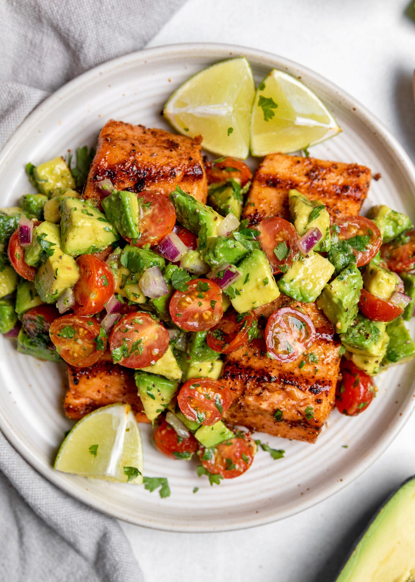 Salmon and Avocado